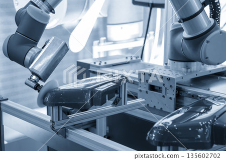 Robotic Polishing Process for Automotive Parts in High Technology Manufacturing Robotic Polishing Process for Automotive Parts in High Technology Manufacturing 135602702