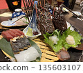 Lobster sashimi platter 135603107