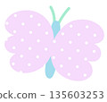Illustration of cute butterfly for animal, pet, vet, tree, plant, brand logo, icon, decorations, spring, summer, picnic, stickers, tattoo, fashion, print, card, clothing, accessory, garden, plush toy 135603253