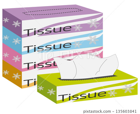 盒裝紙巾(5盒裝) 盒裝紙巾(5盒裝) 135603841