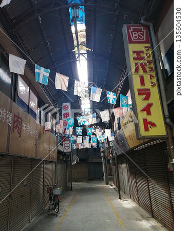 Shuttered street Keihin Top Shopping Street Shuttered street Keihin Top Shopping Street 135604530