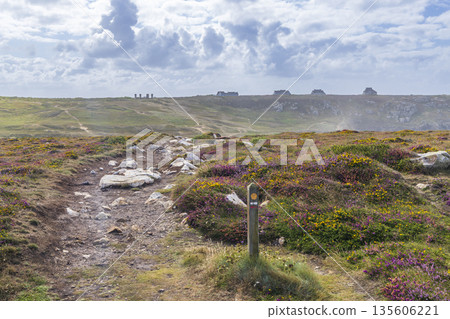Brittany coastal hiking trail GR 34 near Camaret sur Mer 135606221
