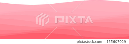Pink wave abstract design for modern backgrounds 135607029