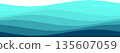 Abstract ocean wave design for creative backgrounds 135607059