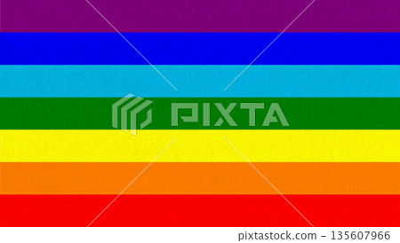 Flag of sexual diversity. Rainbow colors. Symbol of lgbt community Flag of sexual diversity. Rainbow colors. Symbol of lgbt community 135607966