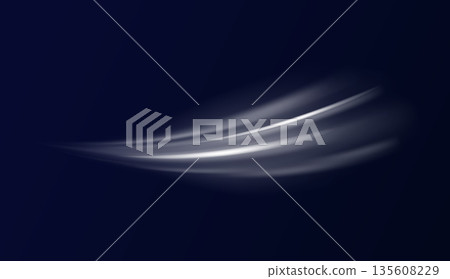 Snow ice swirl  135608229