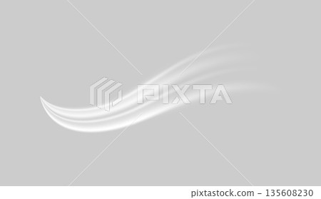 Snow ice swirl  135608230