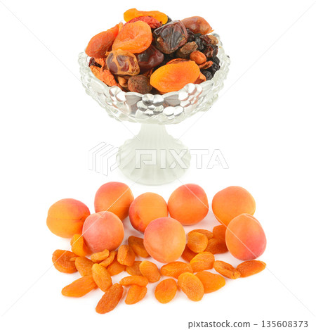 Composition of Fresh and Dried Apricots with Various Dried Fruits Composition of Fresh and Dried Apricots with Various Dried Fruits 135608373