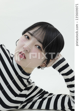 Portrait of an attractive, beautiful young woman in her twenties 135609971