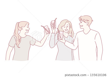 Celebration holiday and party concept. 135610106