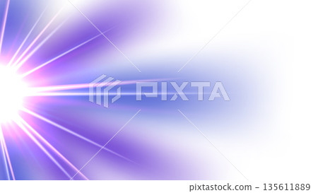 Glow Light Shining Isolated on White Background, Vector Illustration Glow Light Shining Isolated on White Background, Vector Illustration 135611889