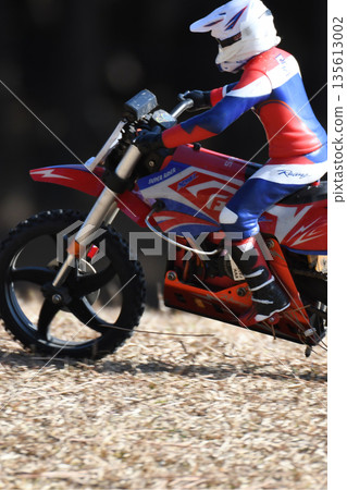 Running radio controlled car 135613002