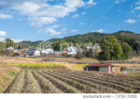 奈良縣飛鳥村藤原鐮足的出生地大原村 135613300