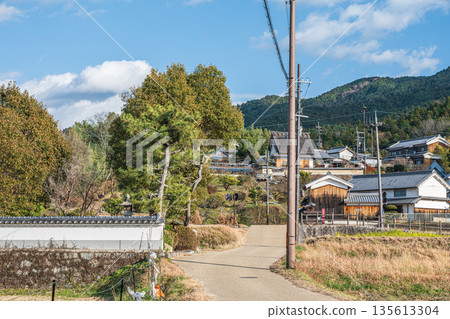 奈良縣飛鳥村藤原鐮足的出生地大原村 135613304