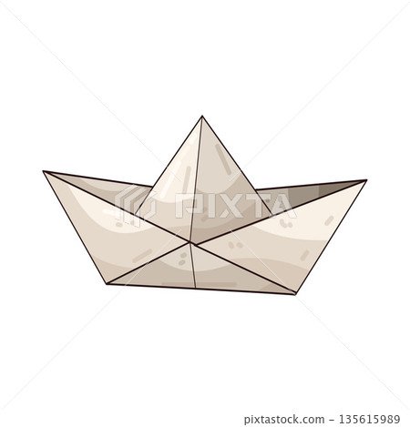 illustration of paper boat illustration of paper boat 135615989