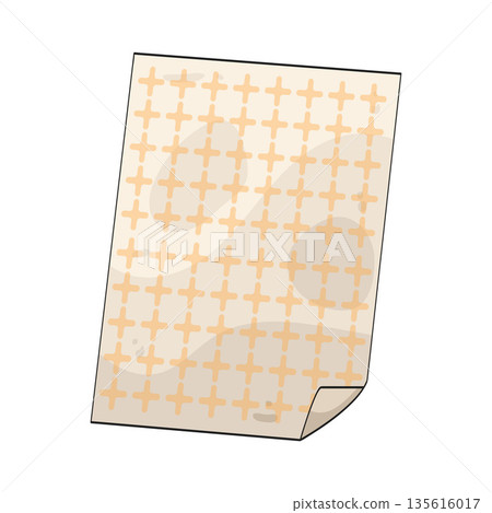 illustration of paper pattern illustration of paper pattern 135616017