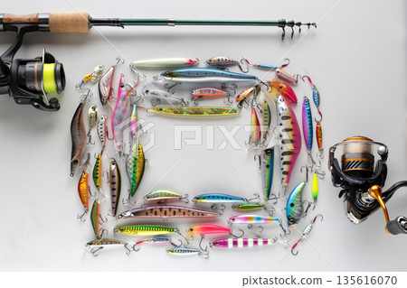 海釣用魚餌合影 135616070