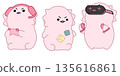 Axolotl Gamer (Pink) 135616861