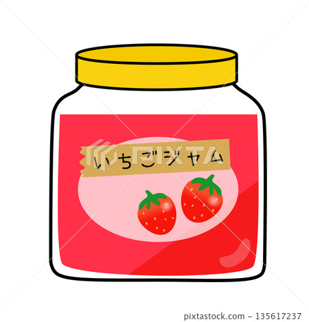 罐子裡的草莓醬 135617237