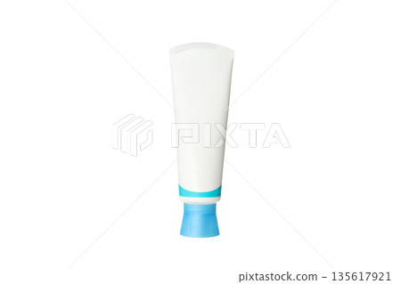 Clean tube for dental products and treatments, isolated, PNG Clean tube for dental products and treatments, isolated, PNG 135617921