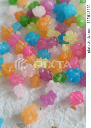 彩色紙屑糖果 彩色紙屑糖果 135618261