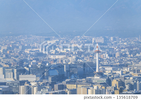 View from the observation deck at Higashiyama Summit Park 135618709
