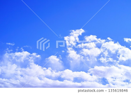 Blue sky and cloud image Blue sky and cloud image 135619846
