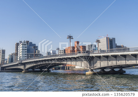 Tokyo Sumida River scenery 135620579