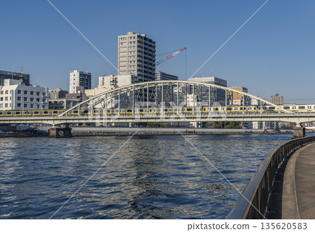 Tokyo Sumida River scenery 135620583