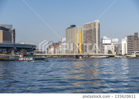 Tokyo Sumida River scenery 135620611