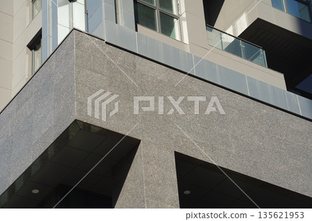 a picture of the exterior wall of a building a picture of the exterior wall of a building 135621953