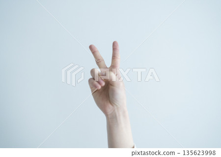 peace sign  135623998