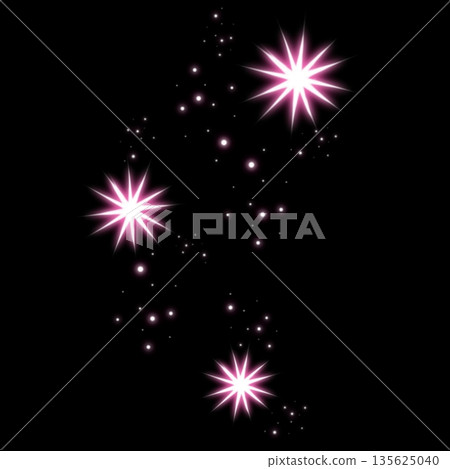 Vibrant pink light effect Vibrant pink light effect 135625040