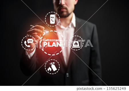 Developing an emergency plan with important contact numbers and actions for safety Developing an emergency plan with important contact numbers and actions for safety 135625249
