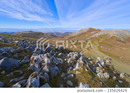 從滋賀縣的禮仙山最高點看到的景色 135626429