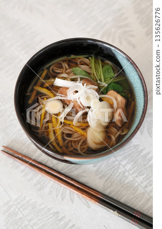 Japanese soba 135626776