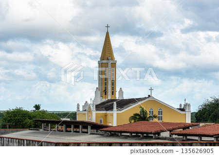 The church of Santo Antonio in Chaval, Ceara, Brazil The church of Santo Antonio in Chaval, Ceara, Brazil 135626905