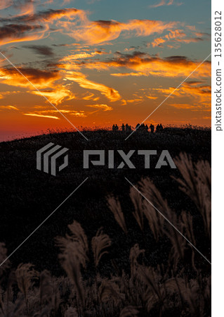 大石高原的日落 135628012