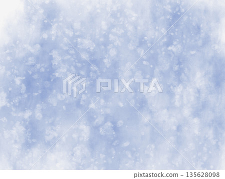 Blue watercolor textured background - soft abstract design 135628098