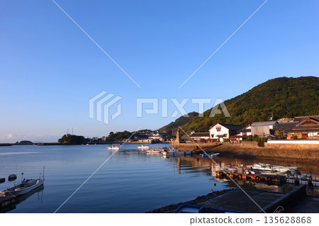Tomonoura Port at dawn Tomonoura Port at dawn 135628868