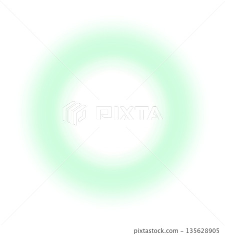 A soft, light green circular light A soft, light green circular light 135628905