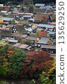 從白道入口附近眺望白川鄉的秋葉 135629250
