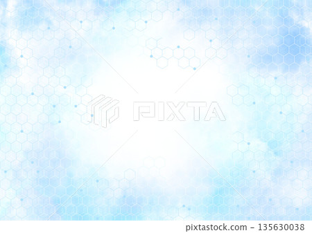 Medical and science chemical structure style background image 135630038