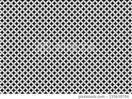 Seamless Japanese Pattern [Shippo] 135630704
