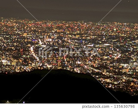 從神戶六甲山眺望夜景 135630798