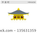 Illustration of a tourist attraction in Hiraizumi Town, Iwate Prefecture: Chusonji Golden Hall (World Heritage Site) 135631359