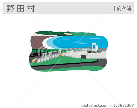 岩手縣野田村旅遊景點插圖：東浦海岸（奇特的岩石地形和風景名勝） 135631367
