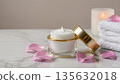 Moisturizing beauty face cream for sensitive skin, luxury spa. 135632018