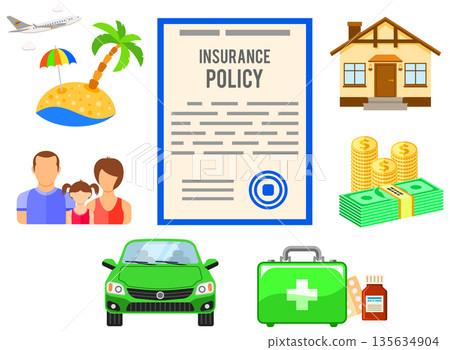 Insurance Services Concept Insurance Services Concept 135634904