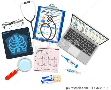 Medical diagnostics concept 135634905